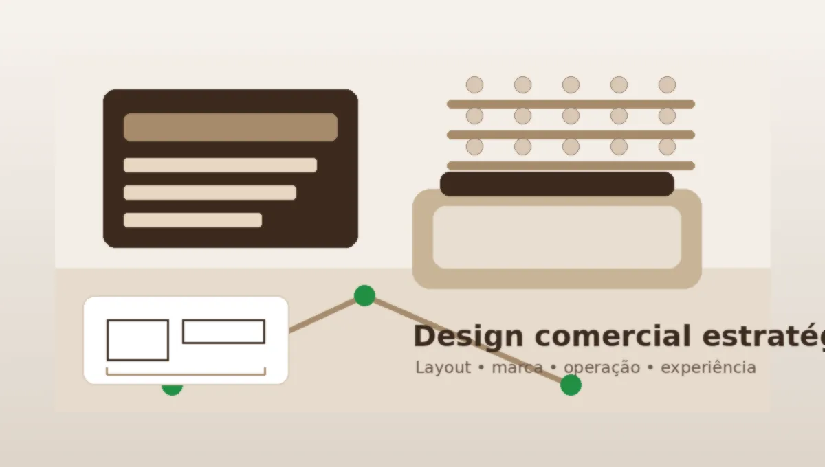 Design comercial estratégico aplicado ao espaço de atendimento