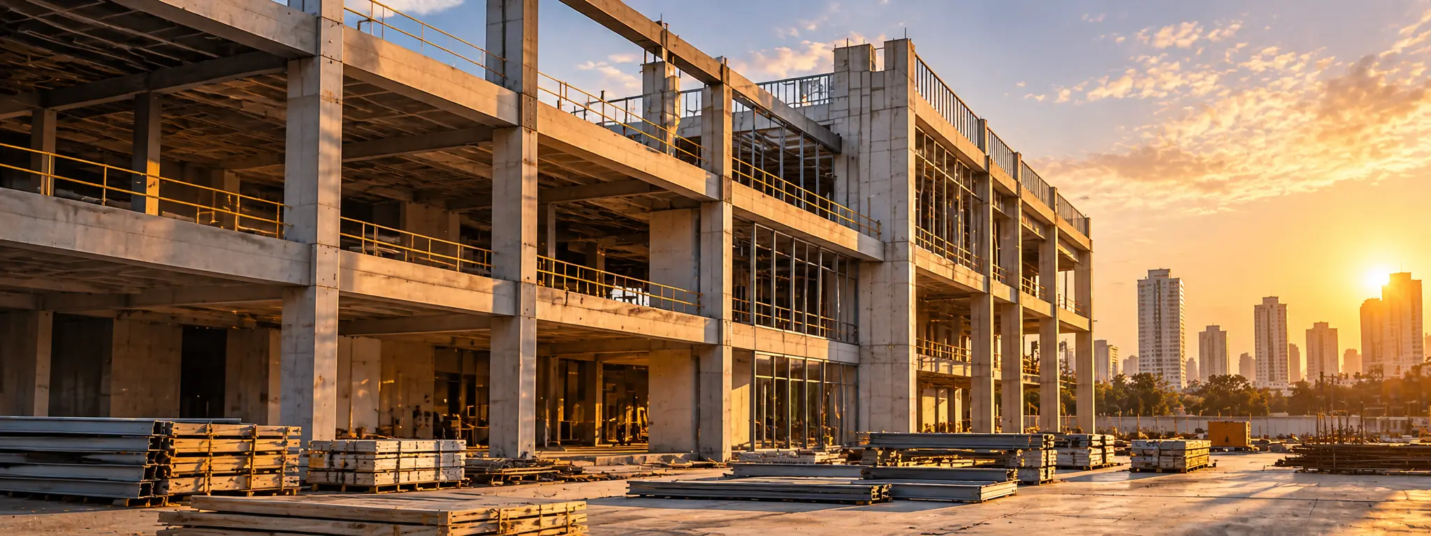 Coordenação e acompanhamento de obras comerciais