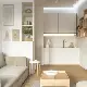 Apartamento Pequeno - Projeto Zen Minimalista por Alvorada Arquitetura e Interiores