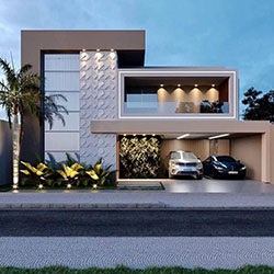 Arquitetura residencial por Alvorada Arquitetura e Interiores